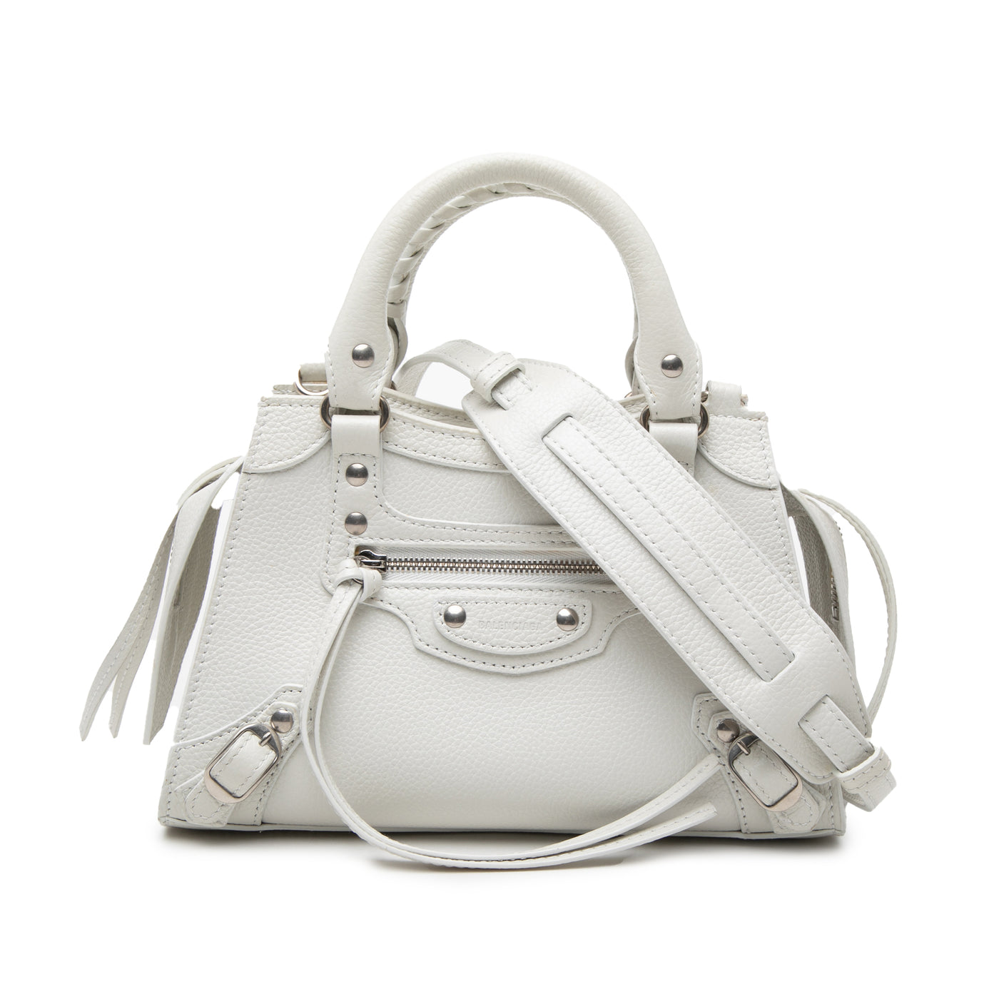 Mini Calfskin Motocross Neo Classic City Satchel - Image 1