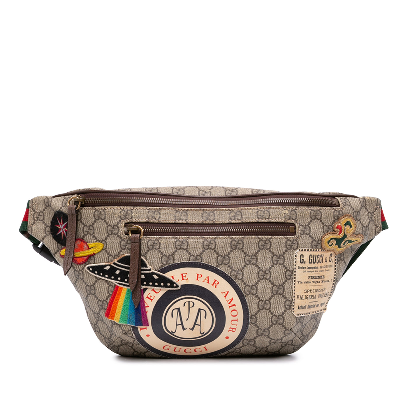 GG Supreme Courrier Web Belt Bag - Image 1