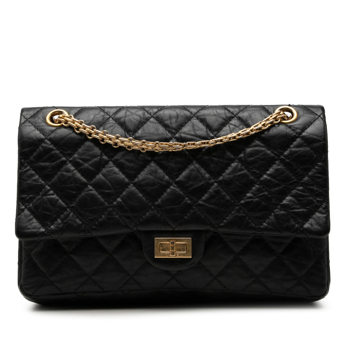 Quilted Aged Calfskin Reissue 2.55 Double Flap 226 - Image 1