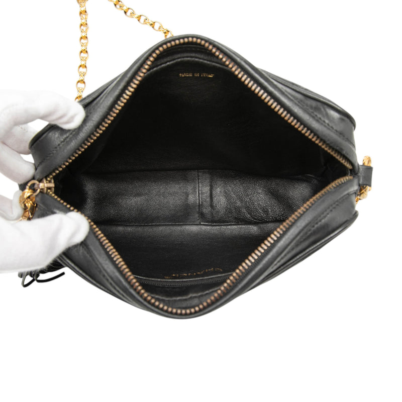 CC Quilted Lambskin Tassel Camera Bag - Image 4