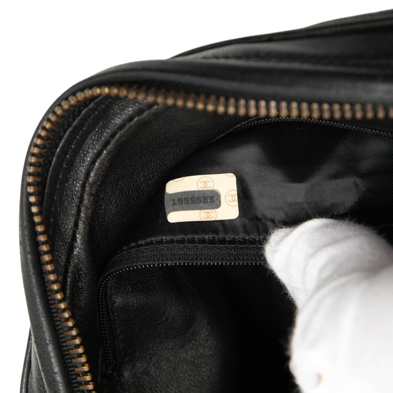 CC Quilted Lambskin Tassel Camera Bag - Image 6
