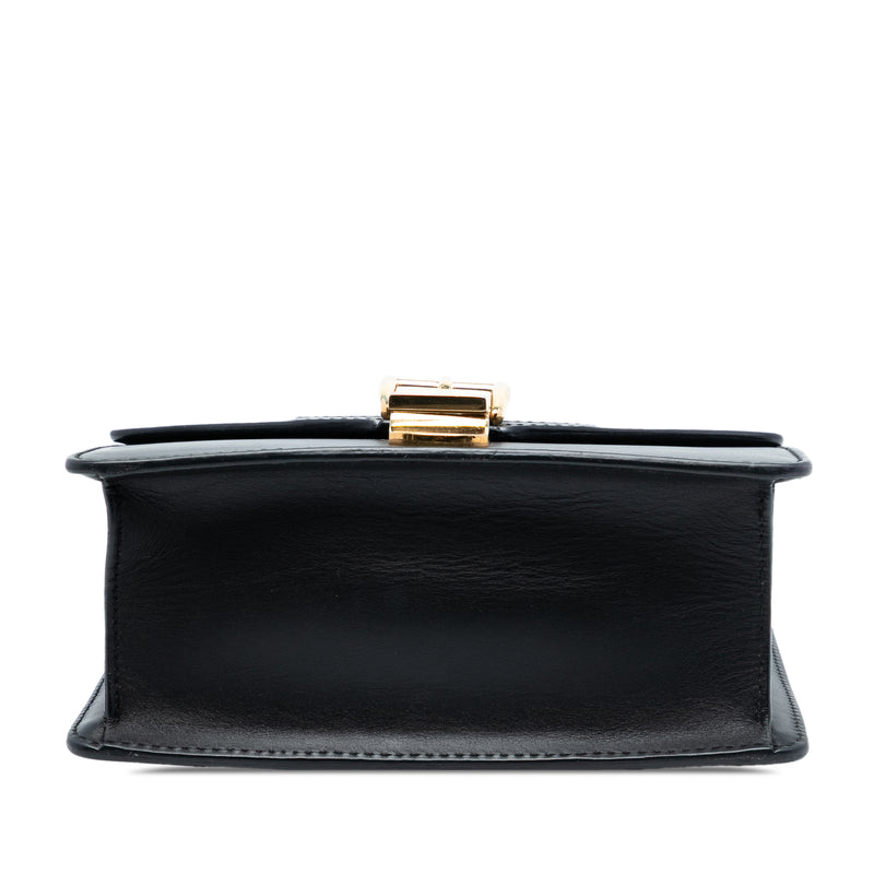 Mini Leather Web Sylvie Chain Crossbody - Image 3