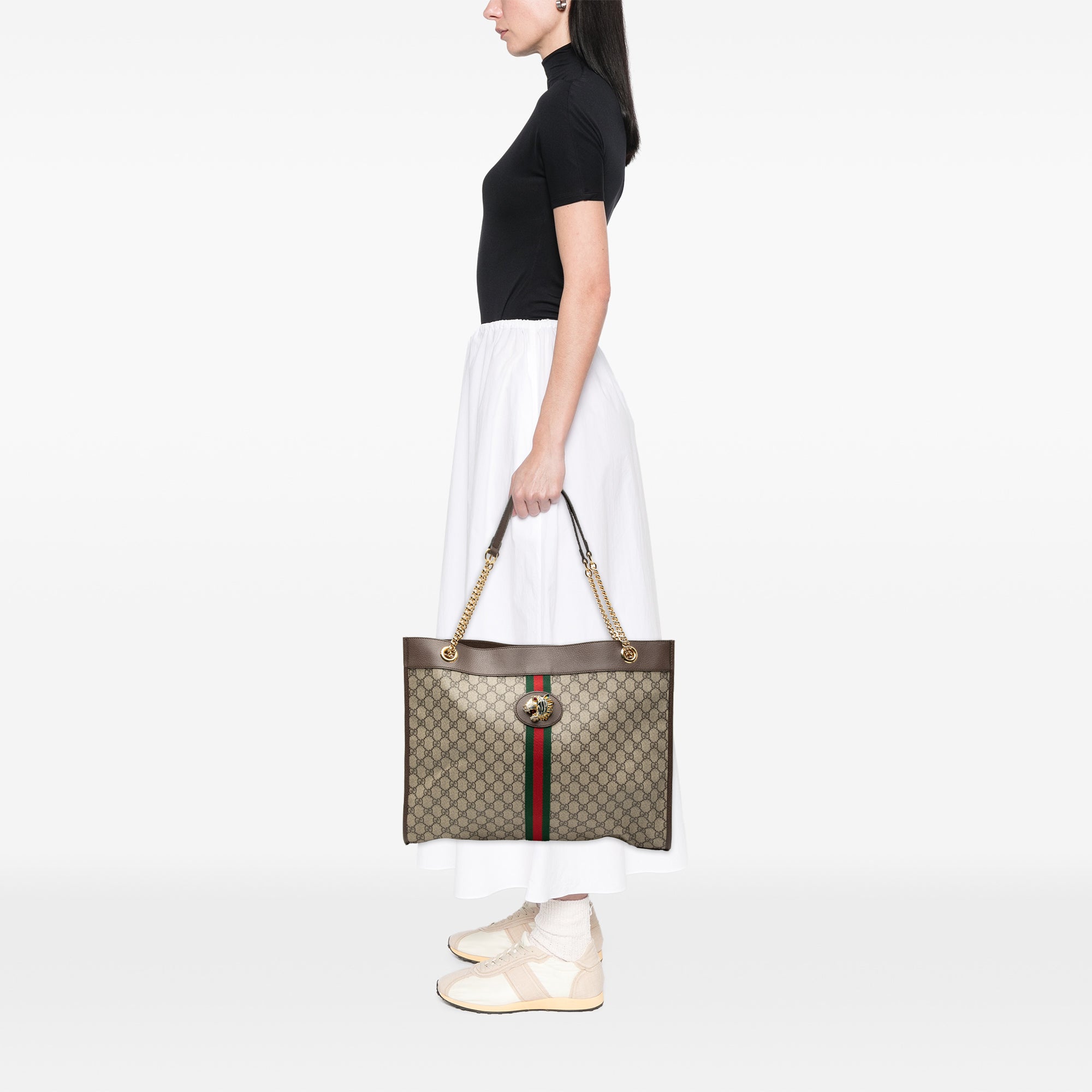 Large GG Supreme Rajah Tote - Image 7