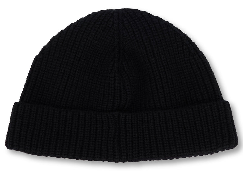 Valentino Garavani Yhb02gatz Cashmere Knit Beanie — Black Winter Hats