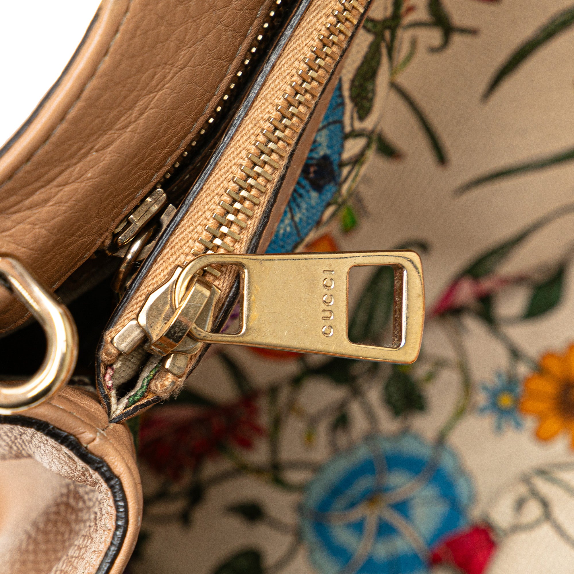 Medium Calfskin Bamboo Shopper Satchel - Image 9