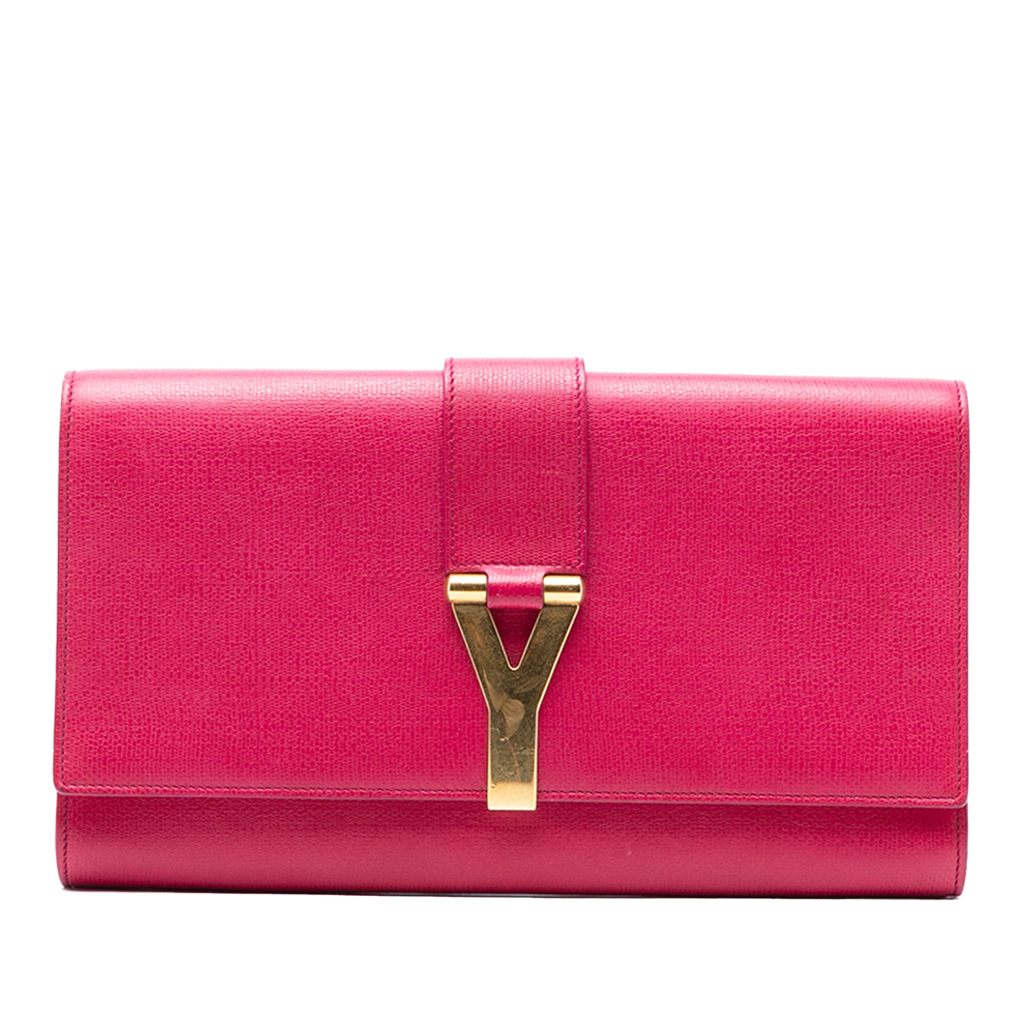 Textured Calfskin Chyc Ligne Clutch - Image 1