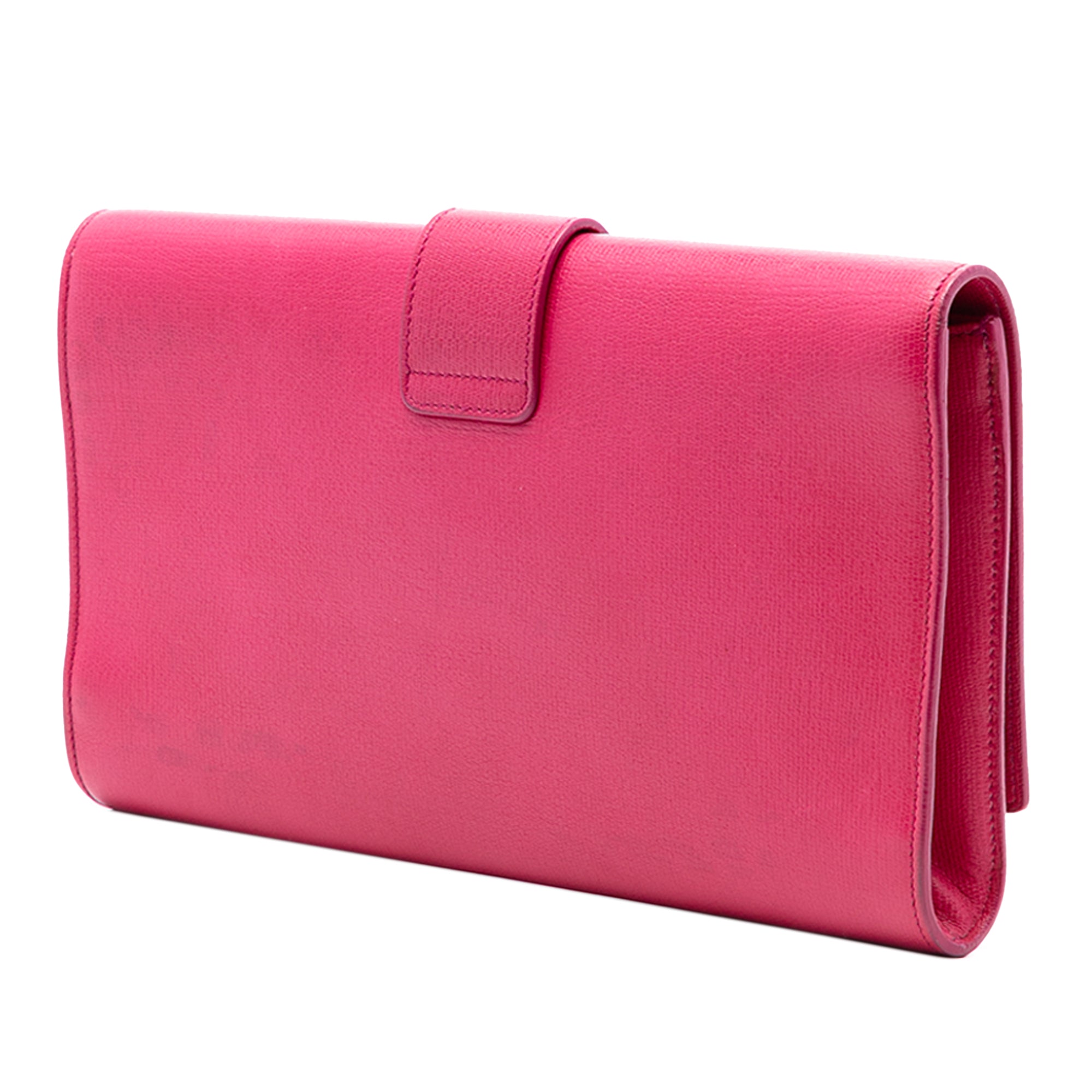 Textured Calfskin Chyc Ligne Clutch - Image 2