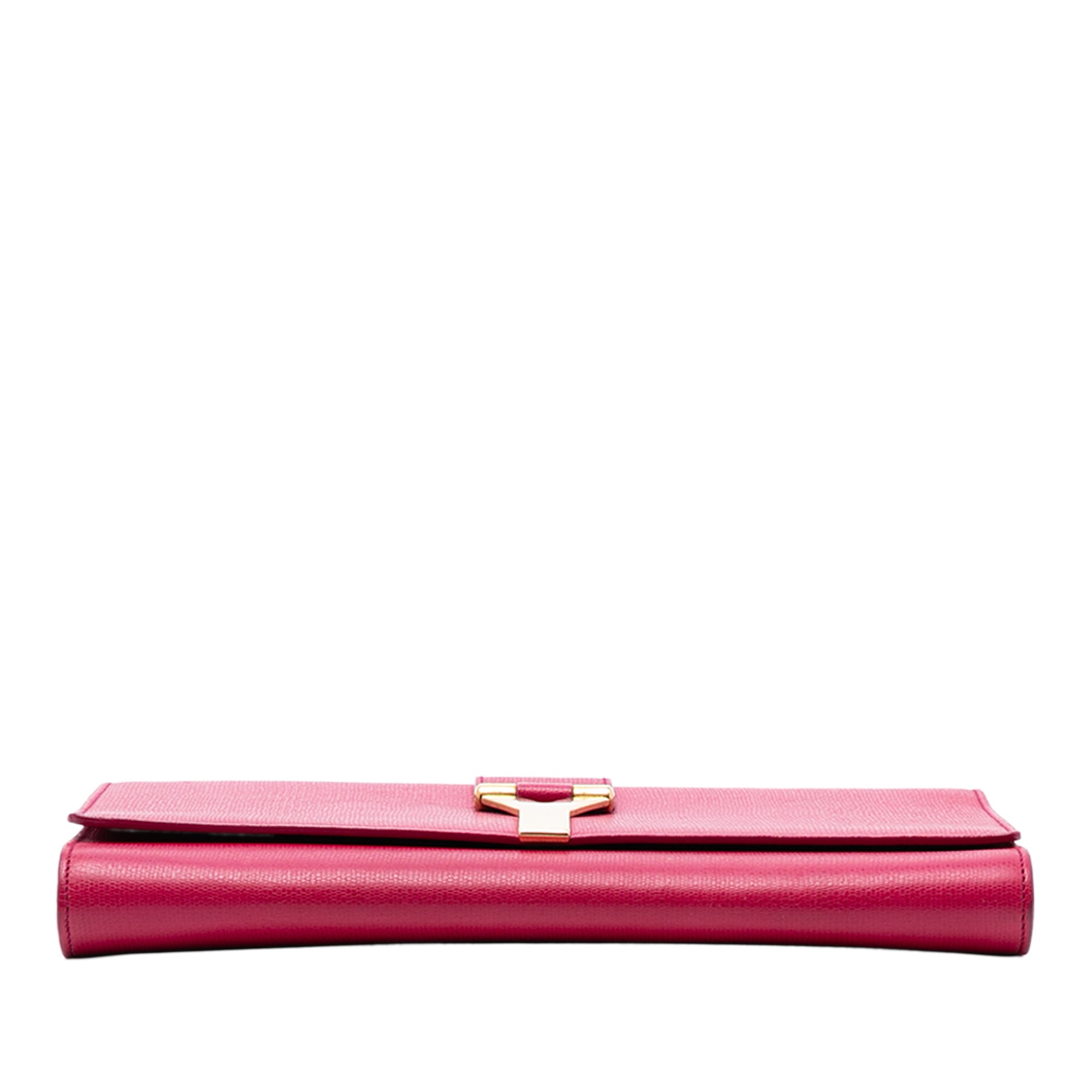 Textured Calfskin Chyc Ligne Clutch - Image 3