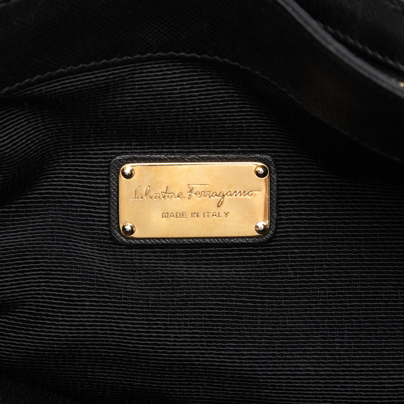 Nylon Gancini Satchel - Image 5