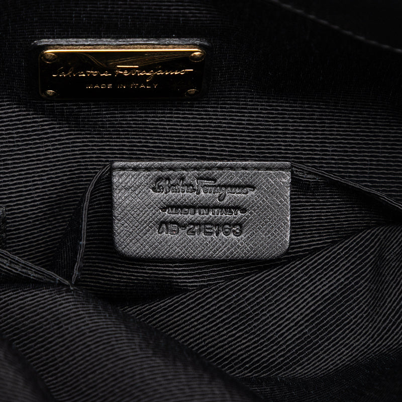Nylon Gancini Satchel - Image 6