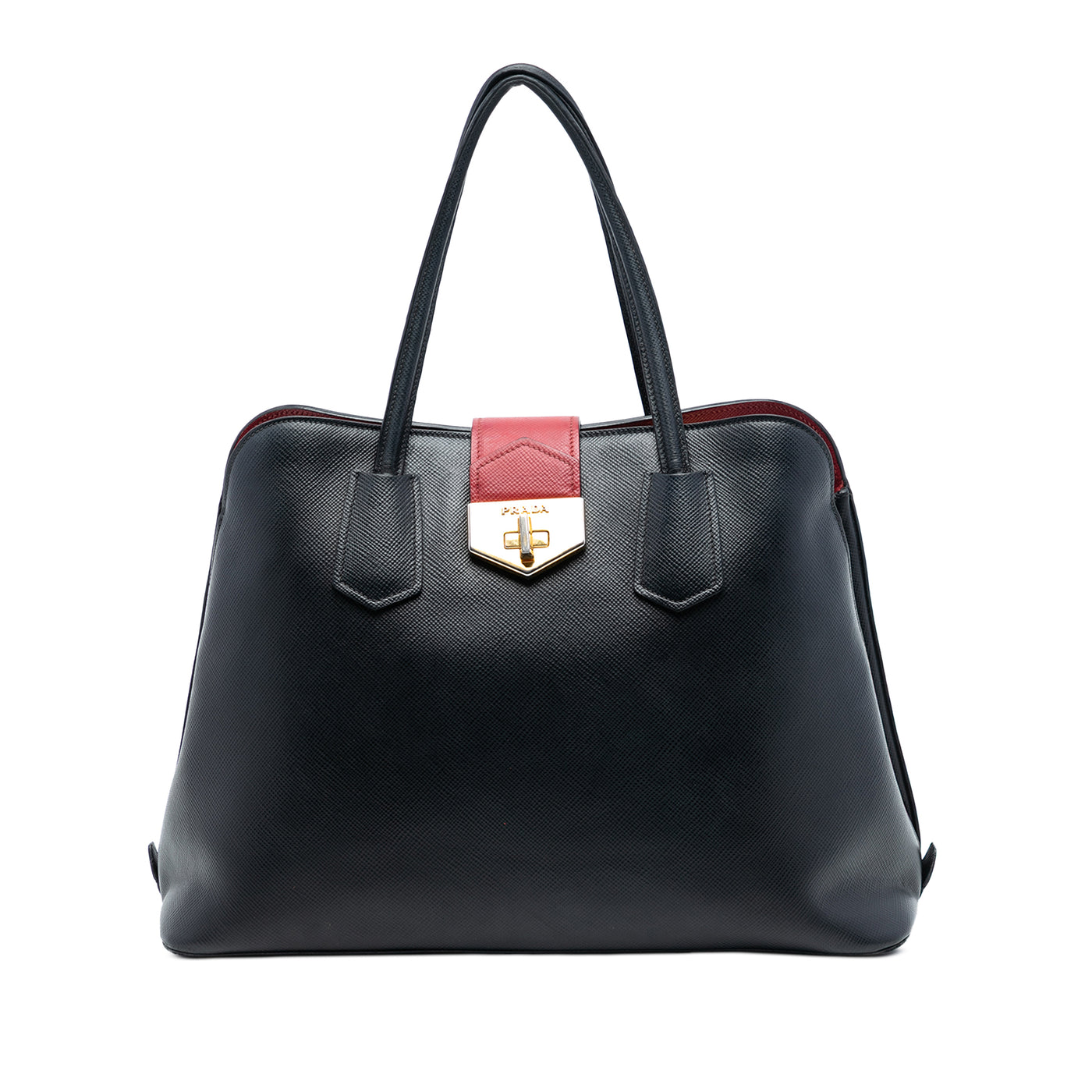 Saffiano Cuir Convertible Top Handle Bag - Image 1