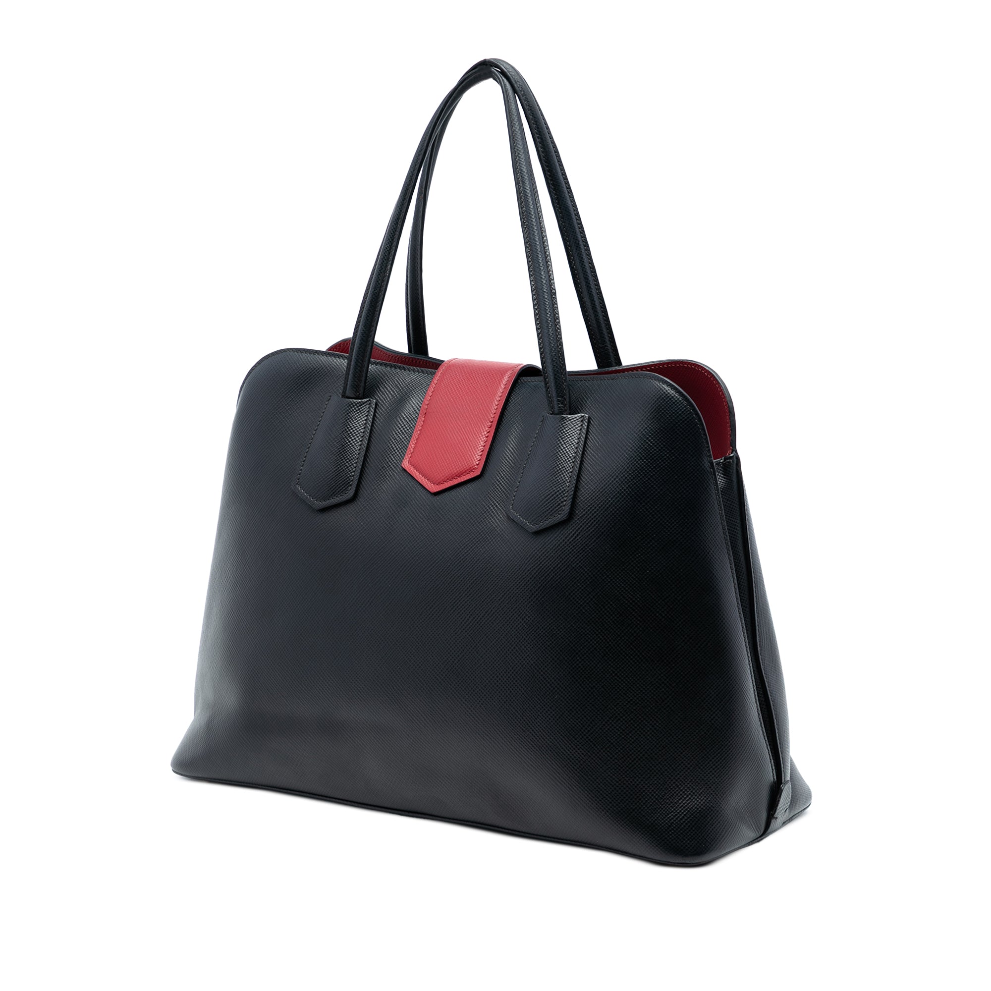 Saffiano Cuir Convertible Top Handle Bag - Image 2