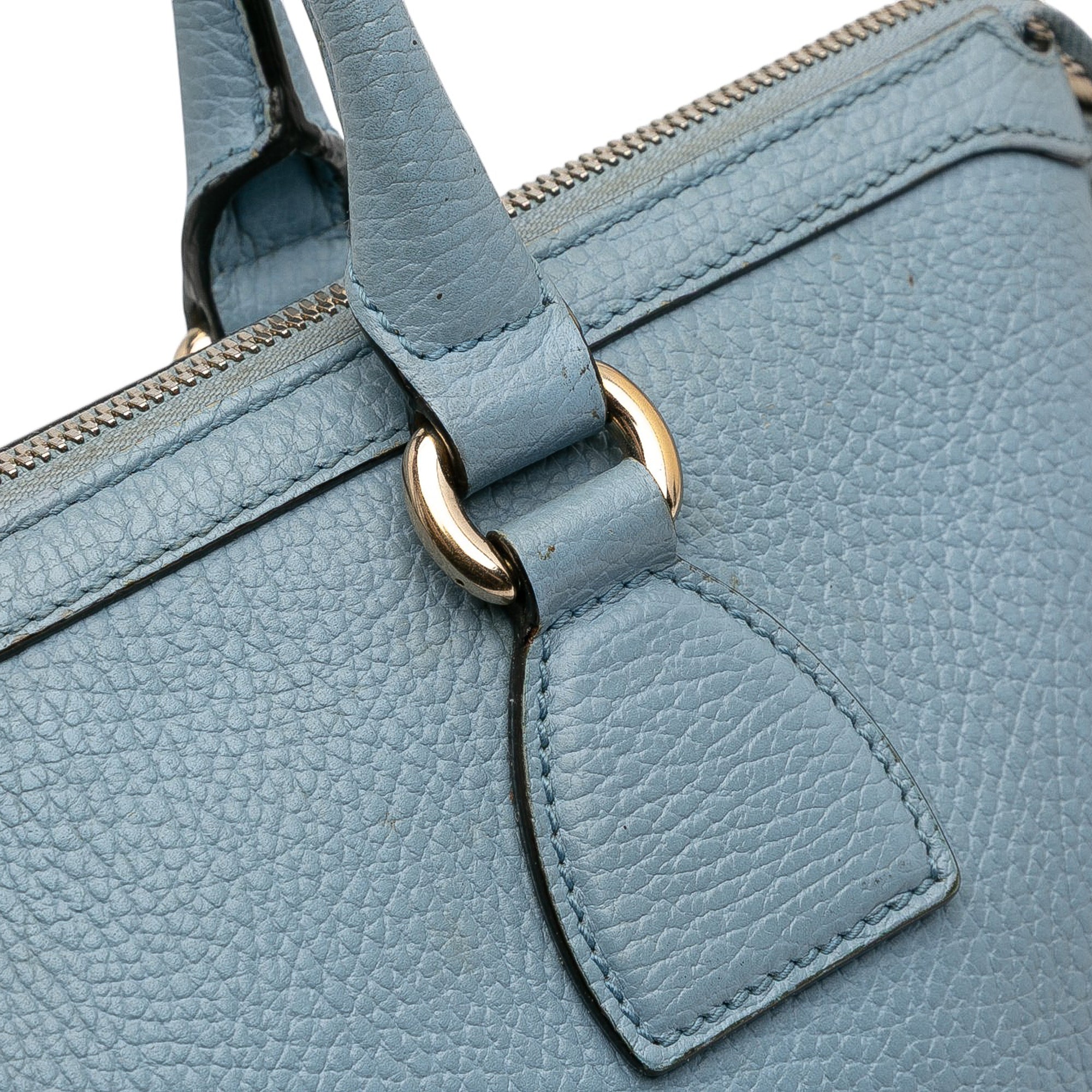 Dollar Calfskin GG Charm Satchel - Image 7