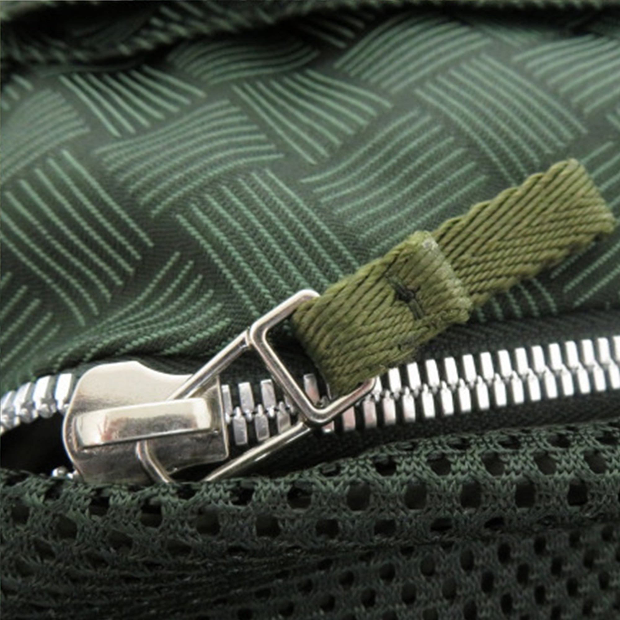 Nylon and Mesh Intrecciato Belt Bag - Image 8