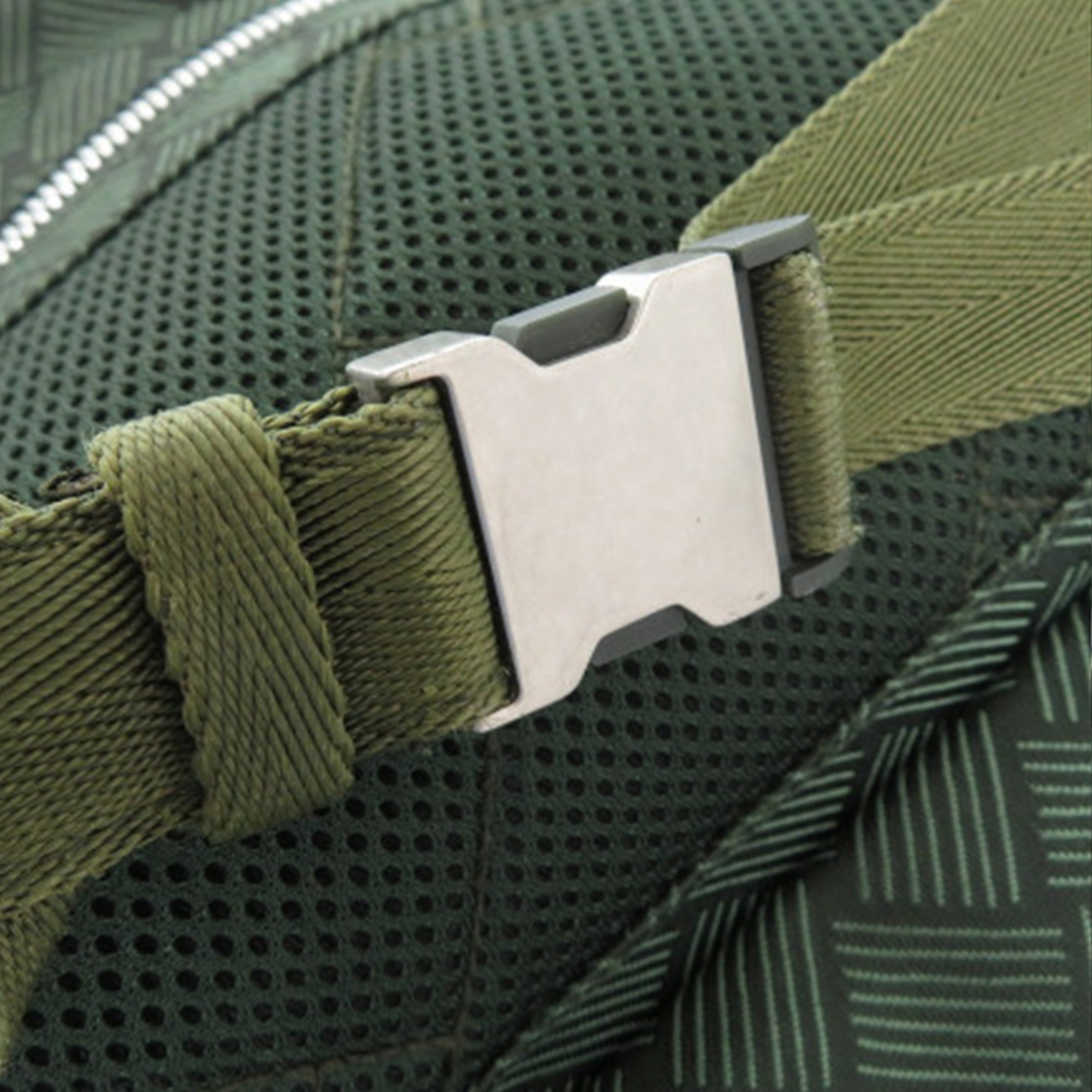 Nylon and Mesh Intrecciato Belt Bag - Image 9