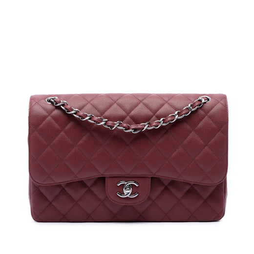 Jumbo Classic Caviar Double Flap - Image 1
