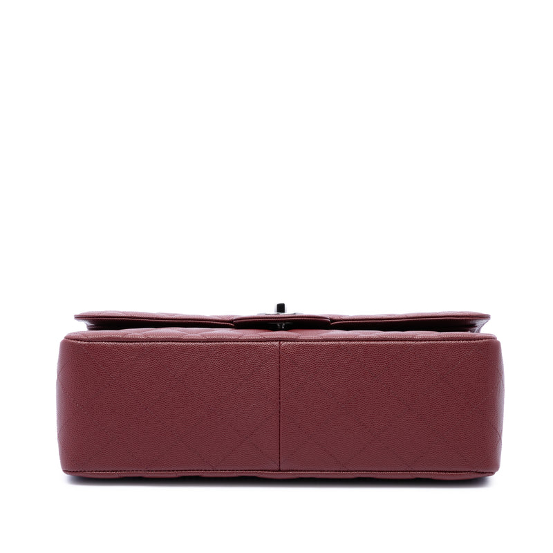 Jumbo Classic Caviar Double Flap - Image 3