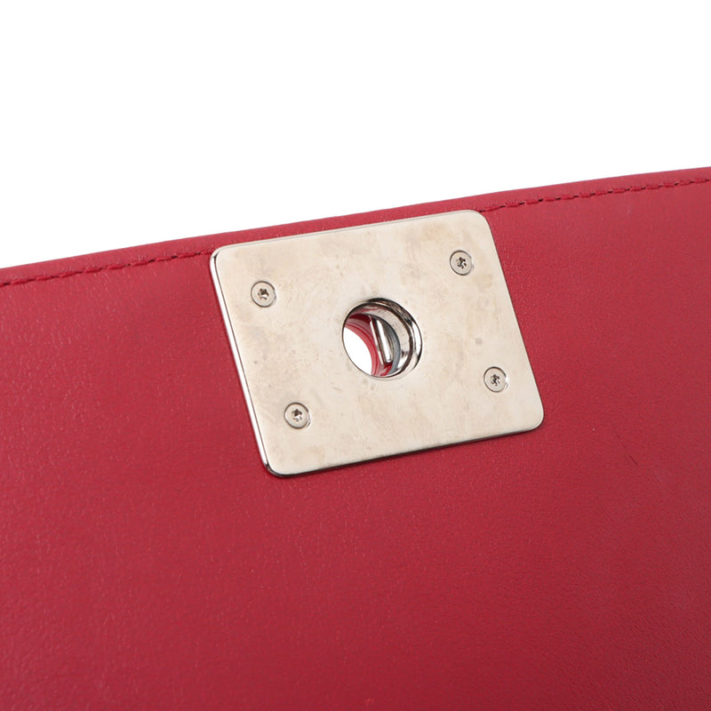 Old Medium Quilted Patent Acrylic Boy Flap - Image 6