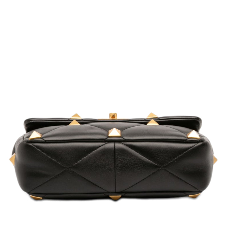 Large Nappa Roman Stud Satchel - Image 3