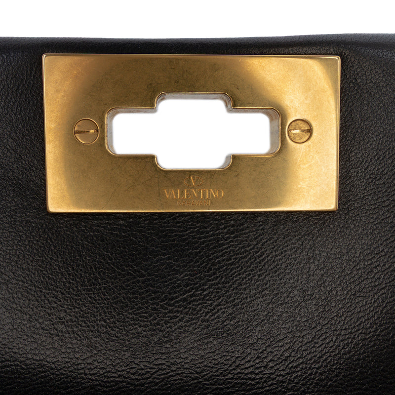 Large Nappa Roman Stud Satchel - Image 6