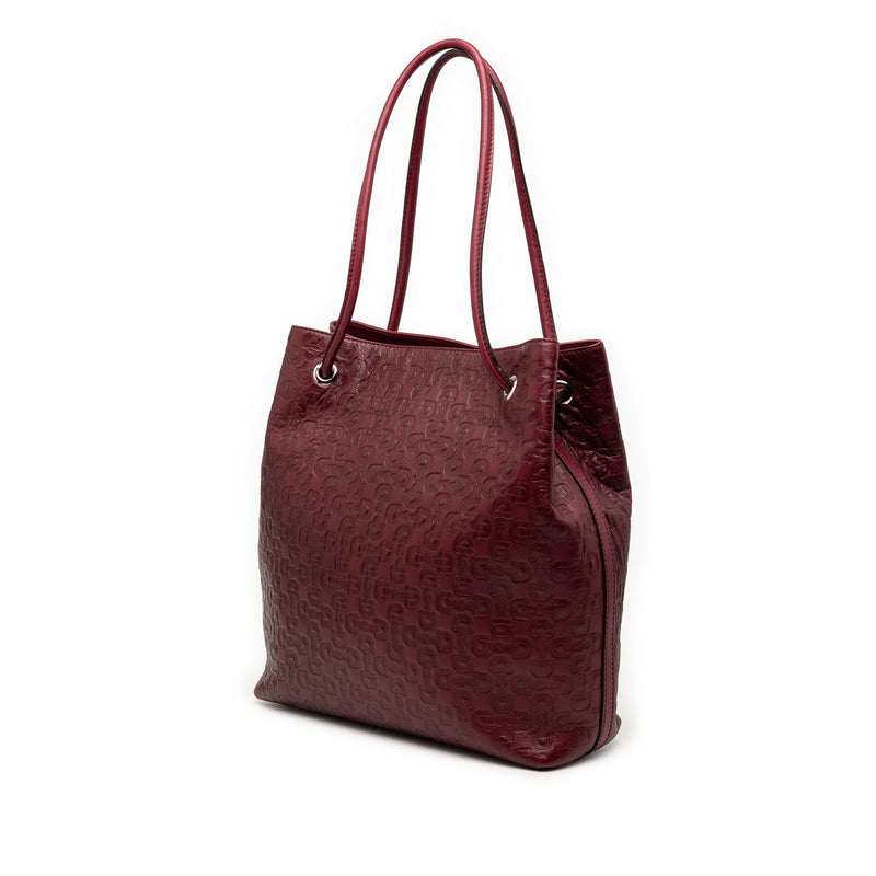 Horsebit Embossed Calfskin Gifford Tote - Image 2