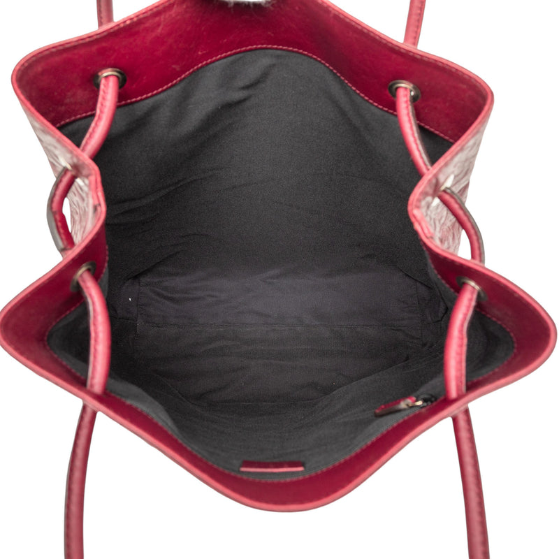 Horsebit Embossed Calfskin Gifford Tote - Image 4