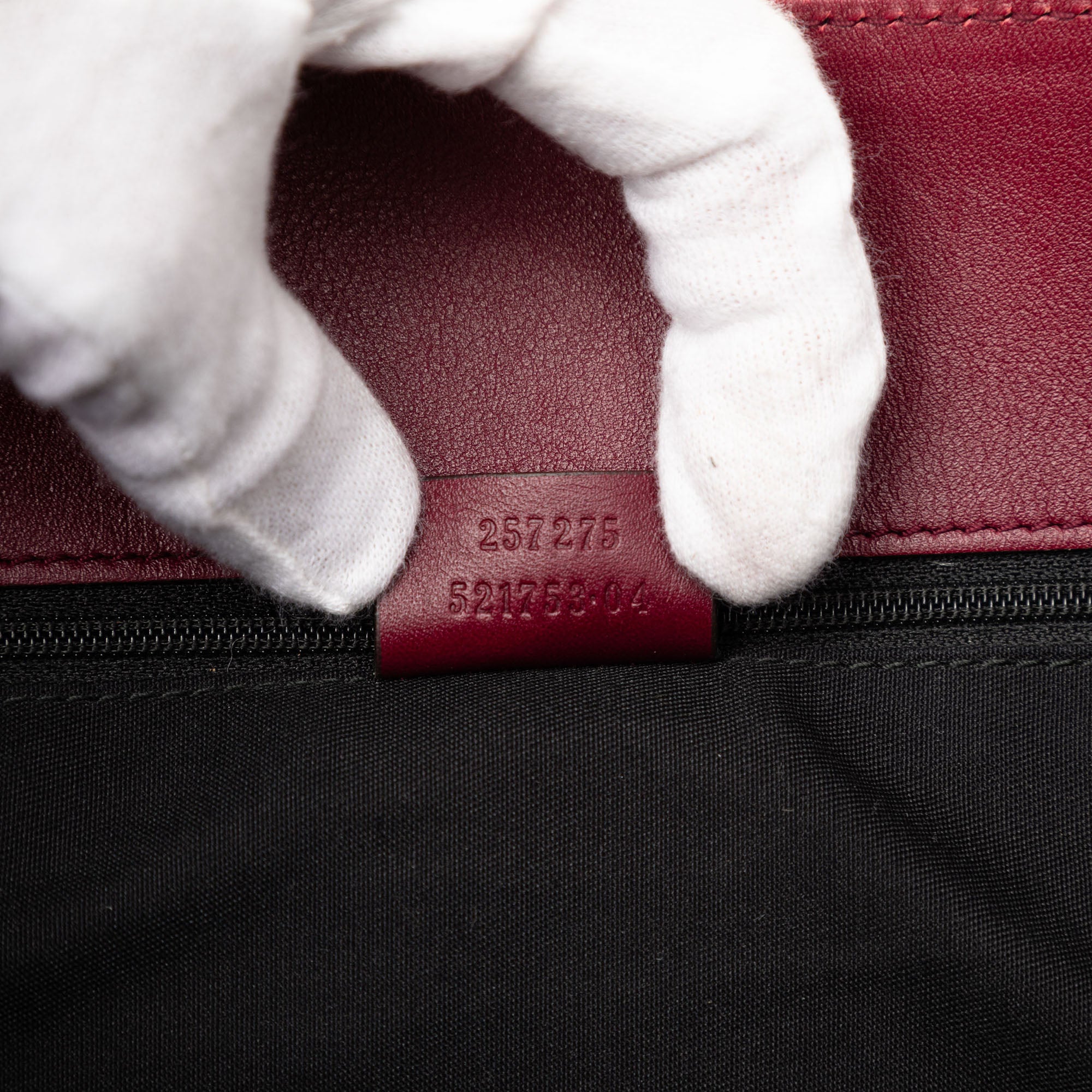 Horsebit Embossed Leather Gifford Tote - Image 6