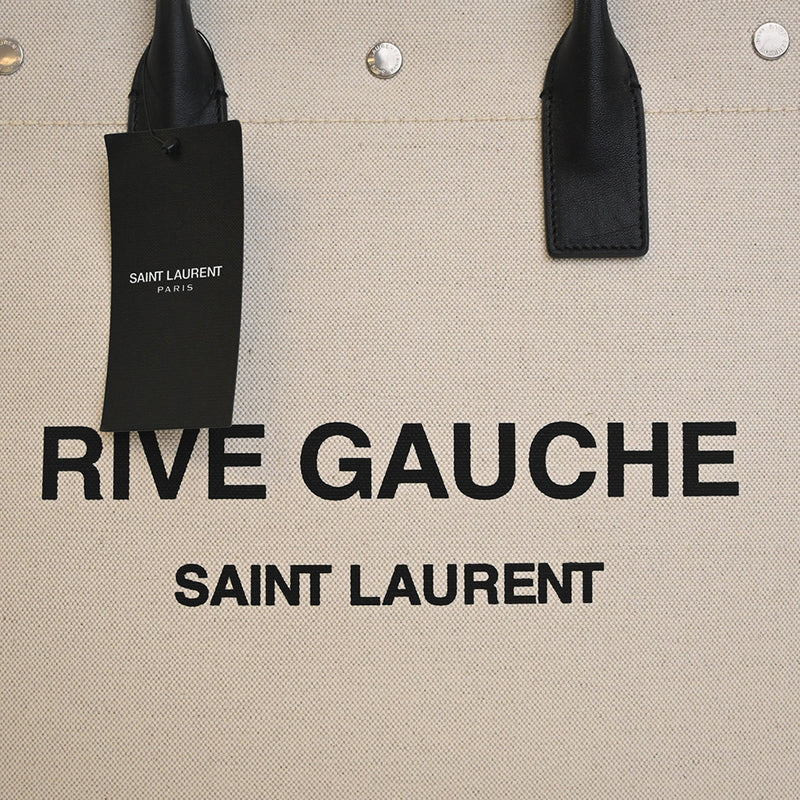 Mixed Fibers Rive Gauche North South Tote - Image 9