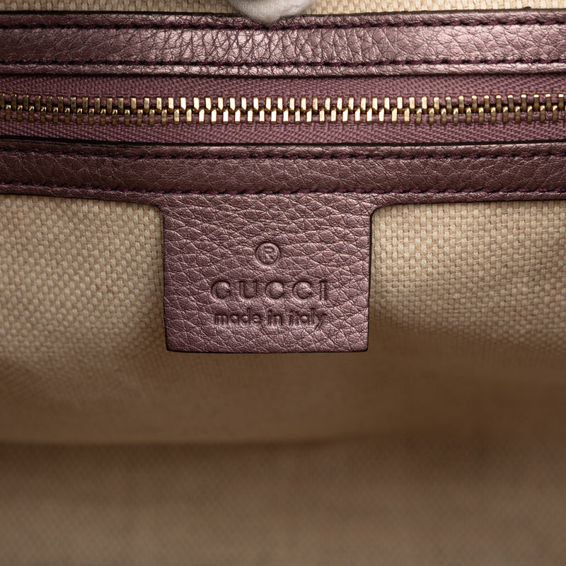 Small Calfskin Soho Satchel - Image 5