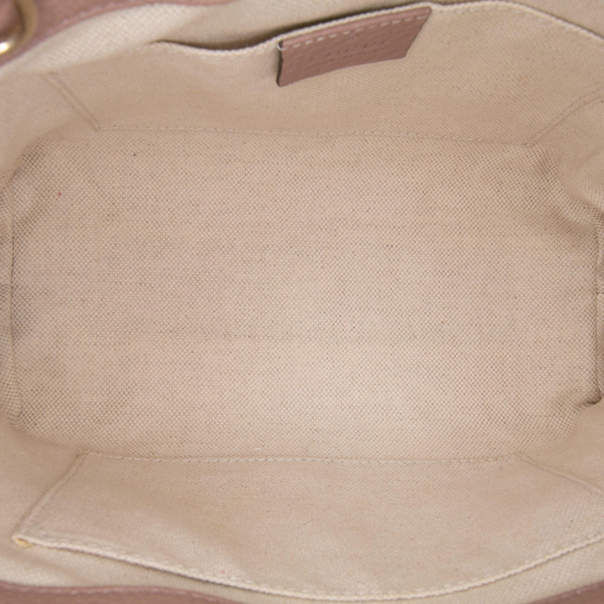 Mini Calfskin Bamboo Shopper Satchel - Image 4