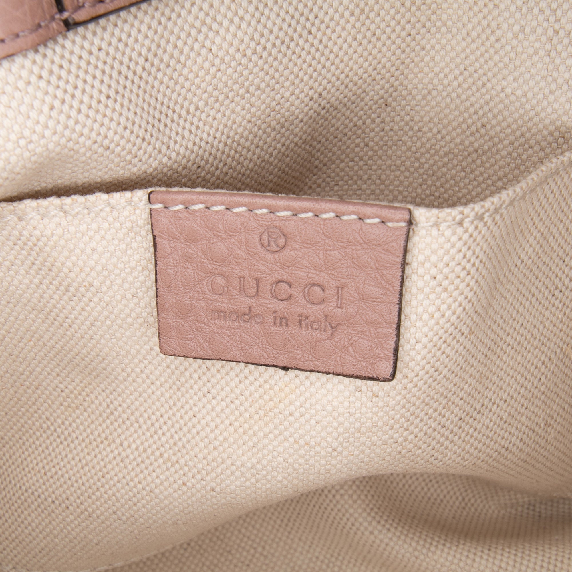 Mini Calfskin Bamboo Shopper Satchel - Image 5