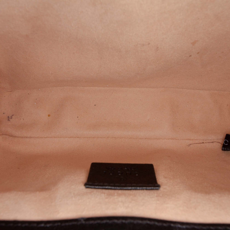 Mini GG Supreme and Calfskin Padlock Flap Pocket Satchel - Image 4