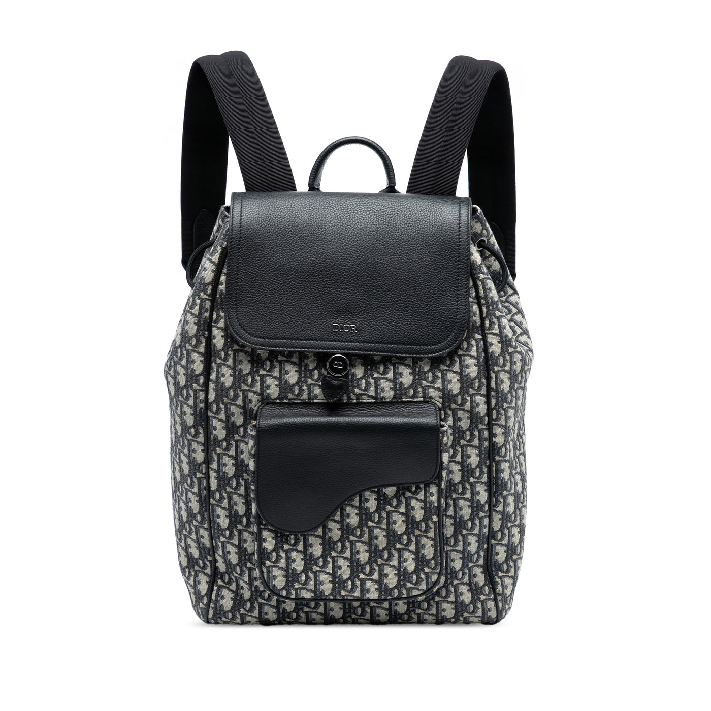 Oblique Canvas Saddle Backpack - Image 1