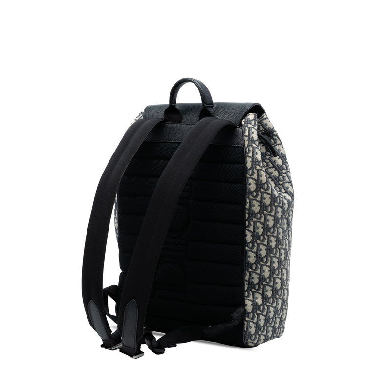 Oblique Canvas Saddle Backpack - Image 2