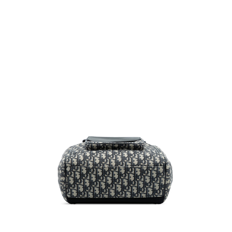 Oblique Canvas Saddle Backpack - Image 3