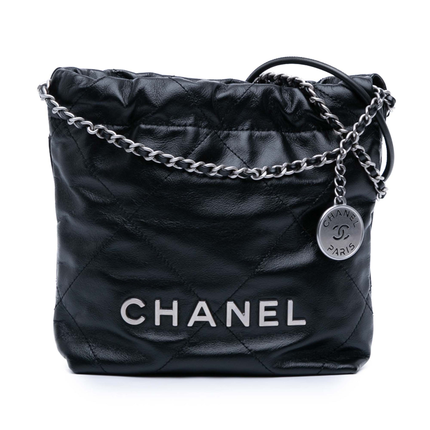 Mini Shiny Calfskin 22 Handbag - Image 1