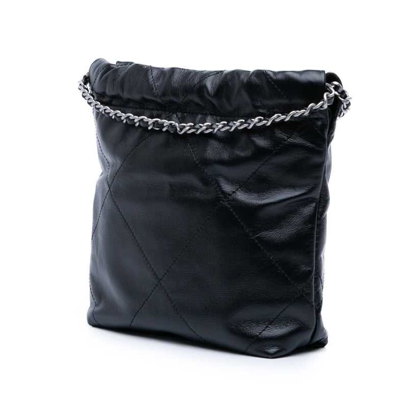 Mini Shiny Calfskin 22 Handbag - Image 2