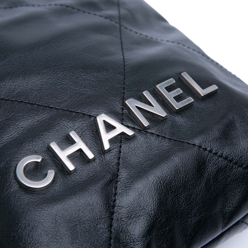 Mini Shiny Calfskin 22 Handbag - Image 7