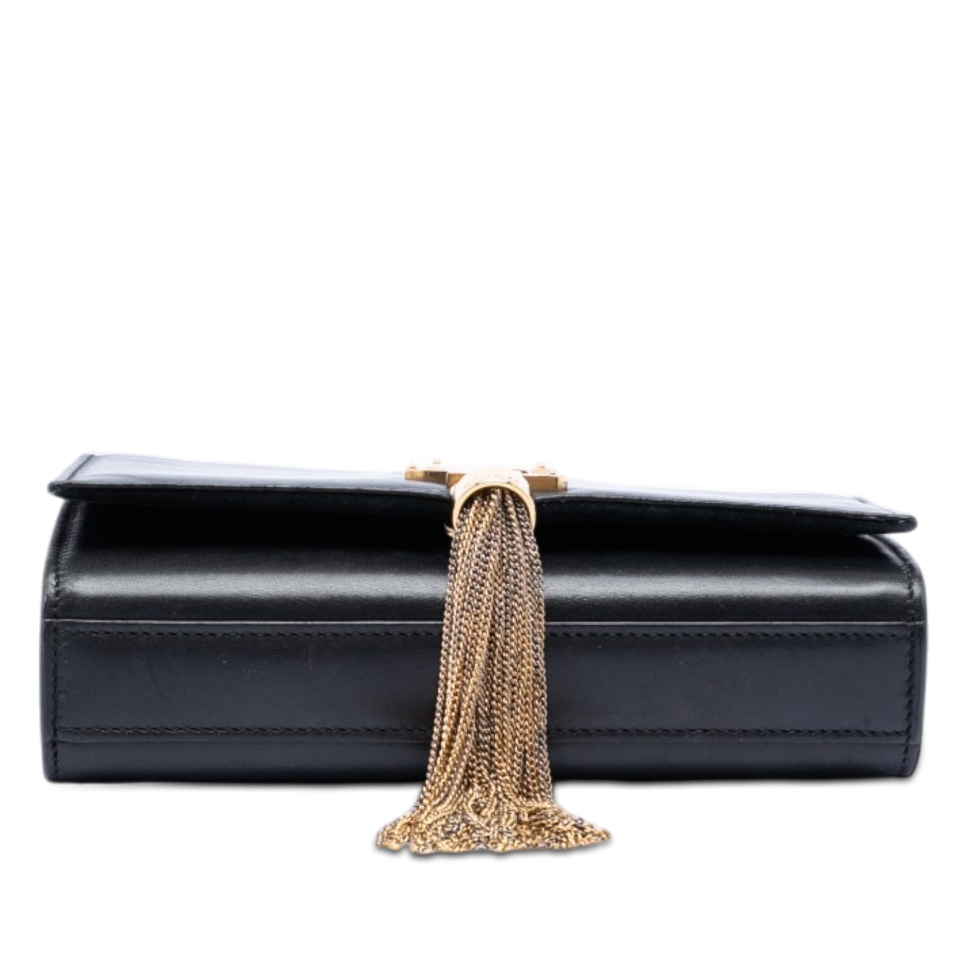Small Leather Monogram Kate Tassel Crossbody - Image 3