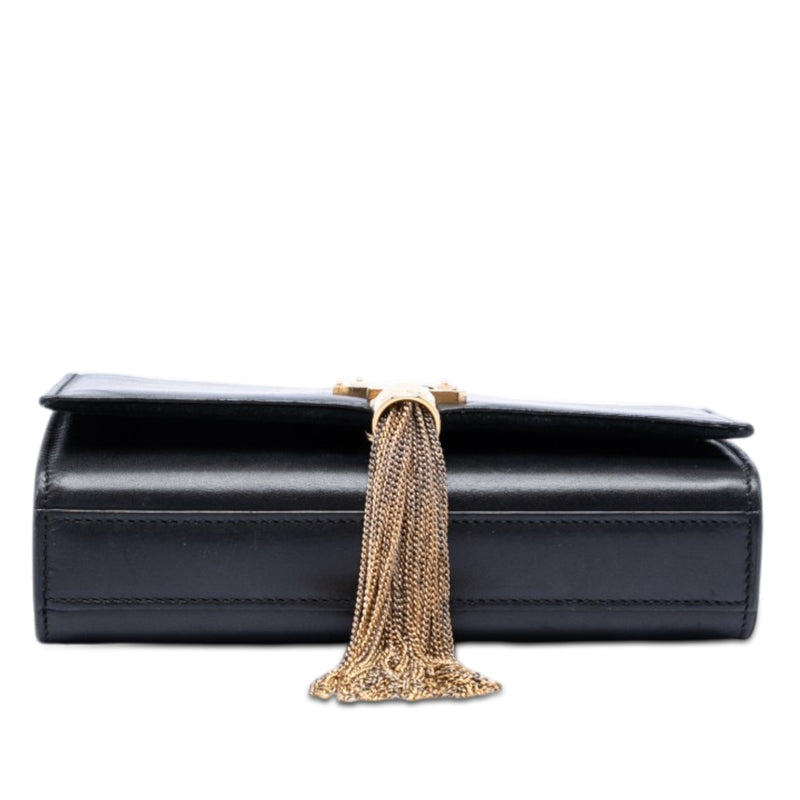 Small Leather Monogram Kate Tassel Crossbody - Image 3