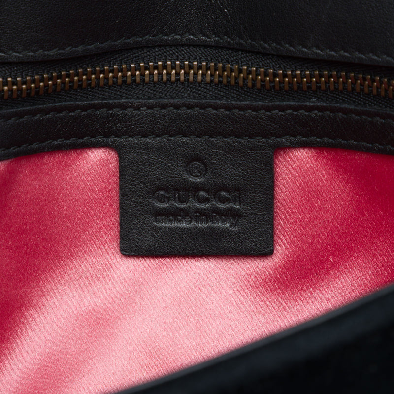 Medium GG Marmont Matelasse Velvet Shoulder Bag - Image 5