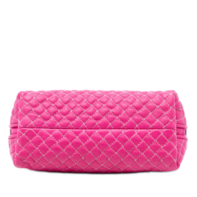 Quilted Nappa Zip Pouch - Image 3