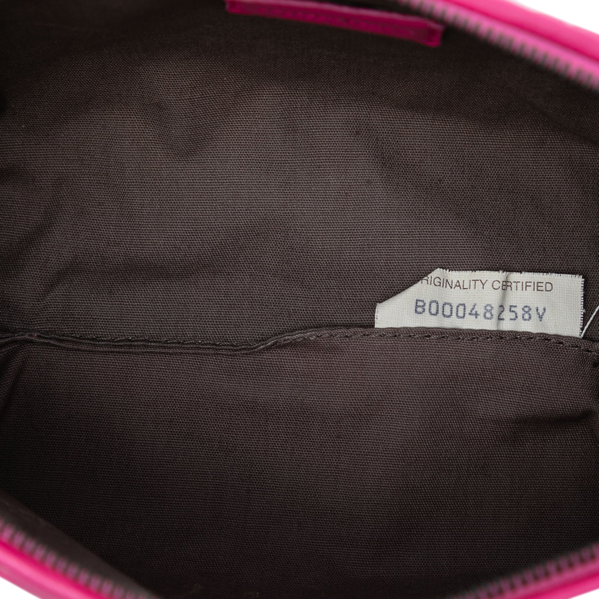 Quilted Nappa Zip Pouch - Image 4