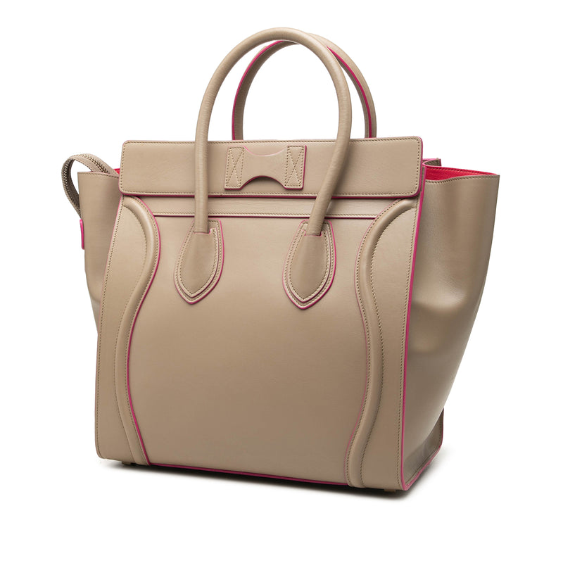 Mini Smooth Calfskin Luggage Tote - Image 2