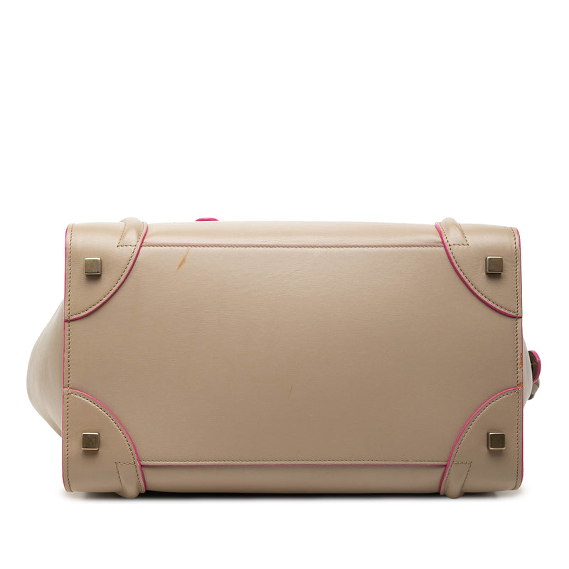 Mini Smooth Calfskin Luggage Tote - Image 3