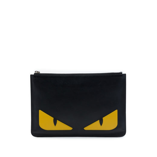 Leather Monster Clutch - Image 1