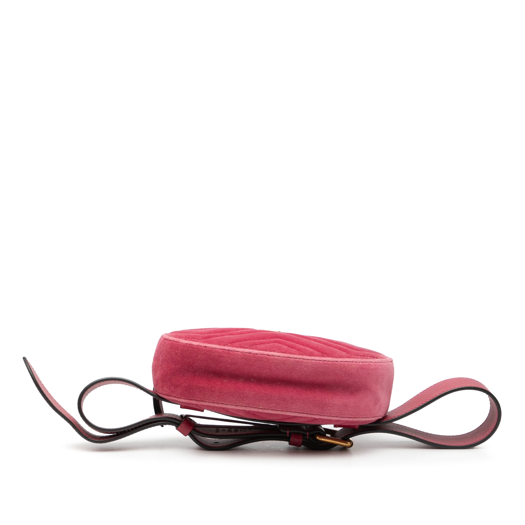 GG Marmont Matelasse Velvet Belt Bag - Image 3