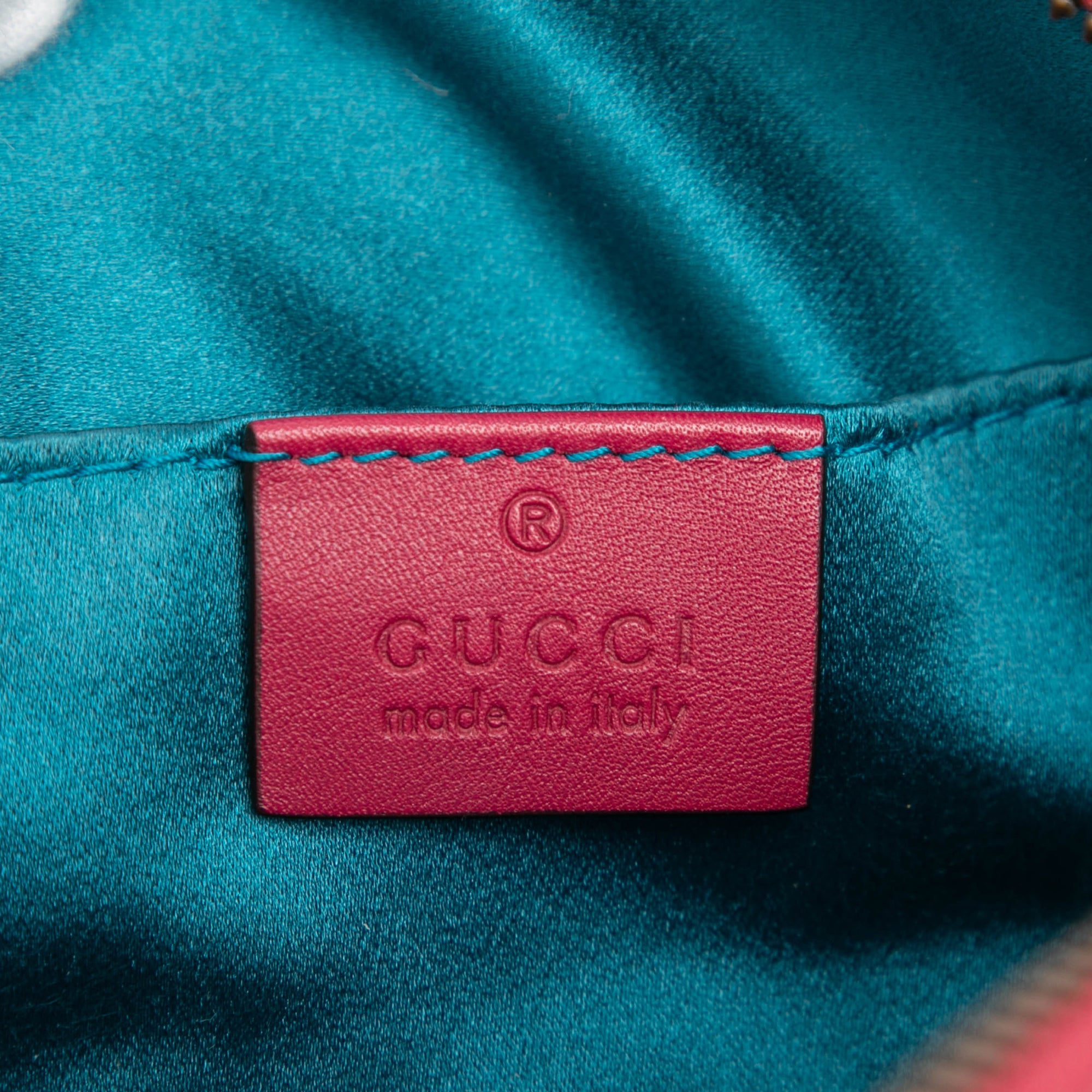 GG Marmont Matelasse Velvet Belt Bag - Image 5
