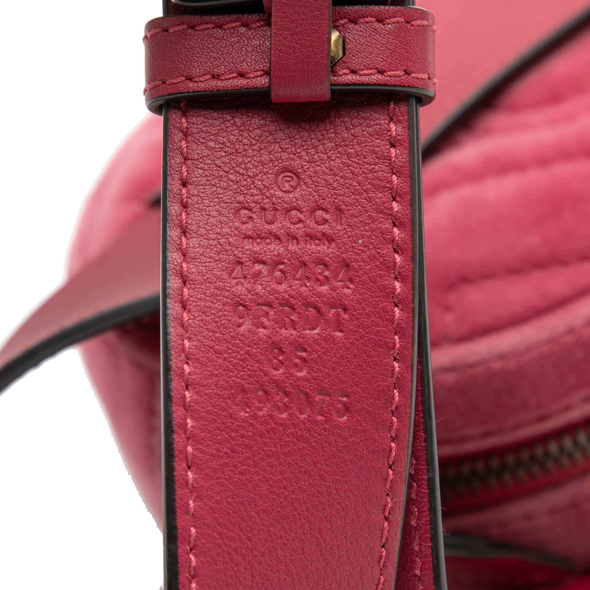 GG Marmont Matelasse Velvet Belt Bag - Image 7