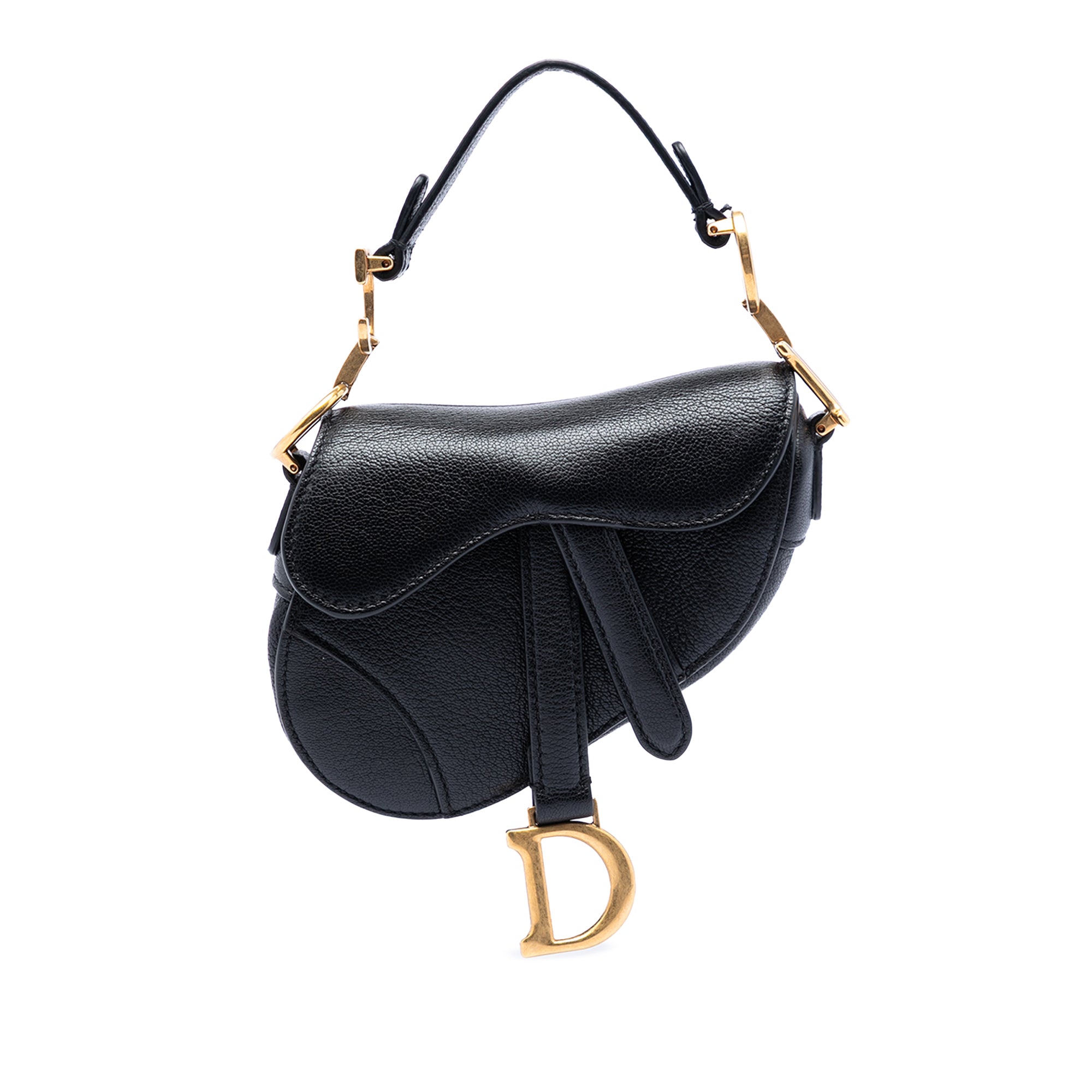 Micro Goatskin Saddle Bag - Image 1